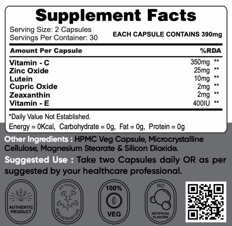 Eye Armour – Vision Improvement | Rentina Health | Dry Eyes Supplement - Image 3