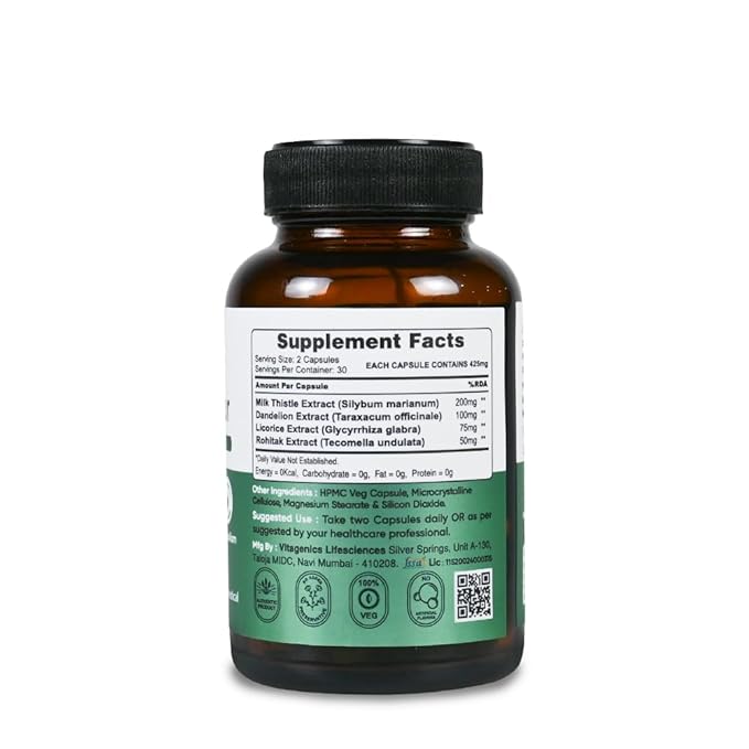 Liver Armour – Liver Detox Tablets | Appetite Control | Antioxidant Supplement - Image 2