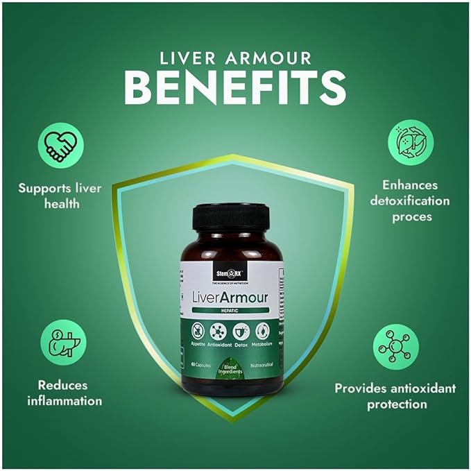 Liver Armour – Liver Detox Tablets | Appetite Control | Antioxidant Supplement - Image 4