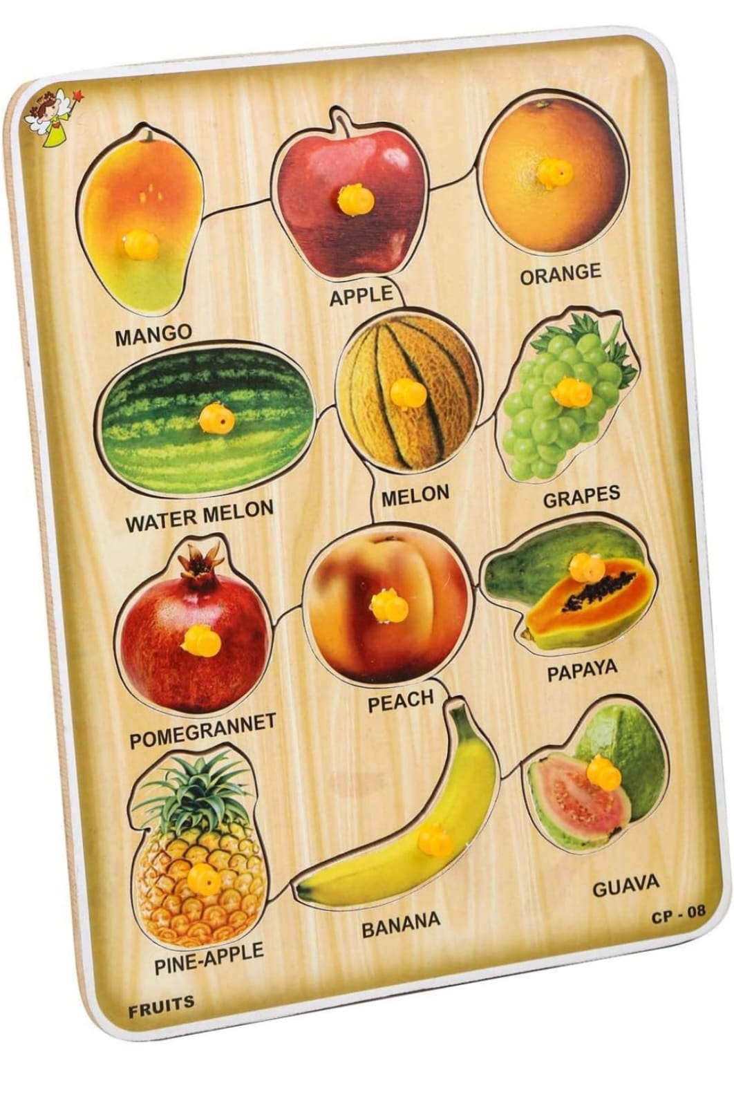 Fruits Pegboard