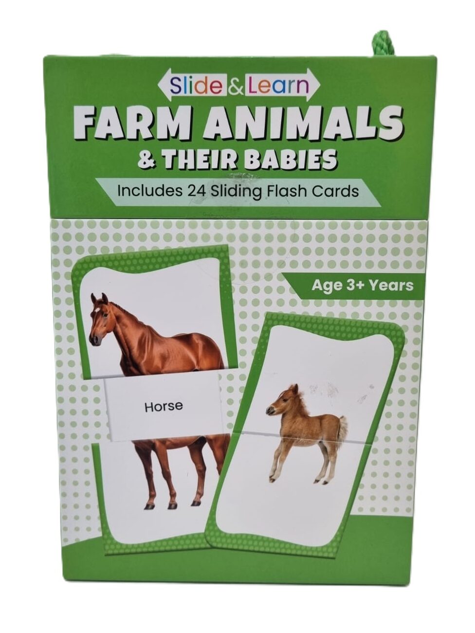 Slide & Learn: Farm Animals & Their Babies